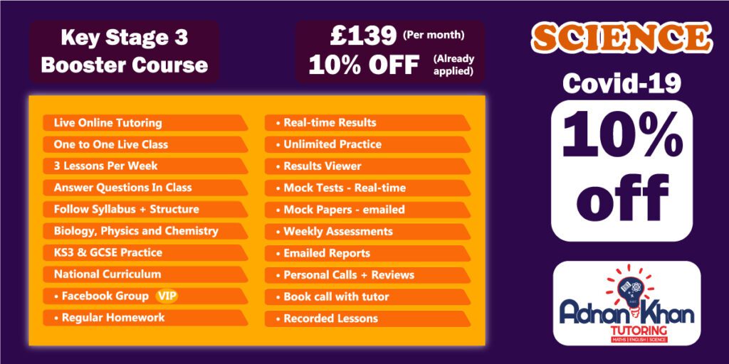 KS3 Science Tuition, Key Stage 3 Science Tuition, KS3 Tutors, KS3 Tutoring