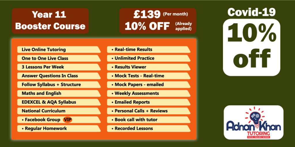 pricing_plan_year11_booster_course_21-12-2022_isma_adnankhantutoring.co.uk pricing plan year 11 booster course adnankhantutoring.co.uk